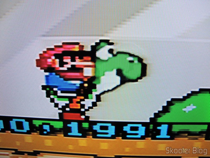 Play-Asia: Cabo SCART RGB para Super Nintendo (SNES), Super Famicom, Gamecube e Nintendo 64 (RGB Cable) 13 Imagem do Super Nintendo com o Cabo SCART RGB para Super Nintendo (SNES), Super Famicom, Gamecube e Nintendo 64 (RGB Cable)