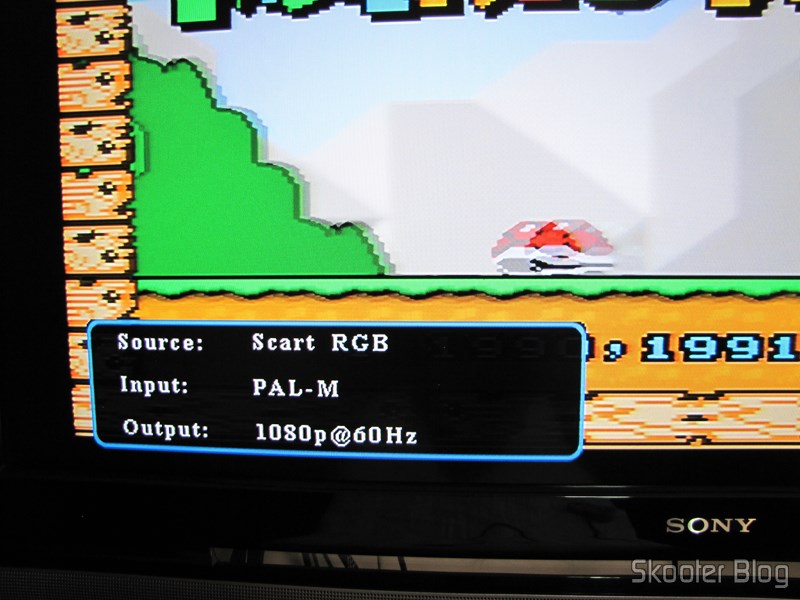Play-Asia: Cabo SCART RGB para Super Nintendo (SNES), Super Famicom, Gamecube e Nintendo 64 (RGB Cable) 14 Imagem do Super Nintendo com o Cabo SCART RGB para Super Nintendo (SNES), Super Famicom, Gamecube e Nintendo 64 (RGB Cable)