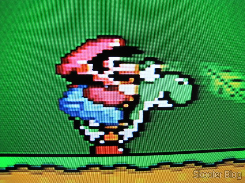 Play-Asia: Cabo SCART RGB para Super Nintendo (SNES), Super Famicom, Gamecube e Nintendo 64 (RGB Cable) 16 Imagem do Super Nintendo com o Cabo SCART RGB para Super Nintendo (SNES), Super Famicom, Gamecube e Nintendo 64 (RGB Cable)