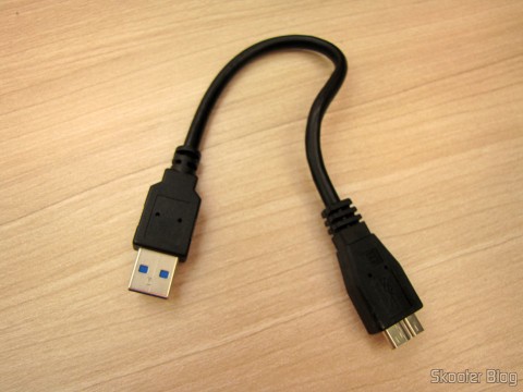 DealExtreme (DX): Leitor de Cartões SD, Micro SD / TF / MS / CF SSK SCRM059 USB 3.0 Alta Velocidade 5Gbps 12 Cabo do Leitor de Cartões SD, Micro SD / TF / MS / CF SSK SCRM059 USB 3.0 Alta Velocidade 5Gbps (SSK SCRM059 High Speed 5Gbps USB 3.0 SD, Micro SD / TF / MS / CF Card Reader - Black (64GB))
