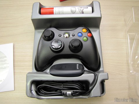 Desembalando o Controlador sem Fio de XBox 360 para Windows com Receptor Novo e Lacrado (Brand New & Factory Sealed Xbox 360 Wireless Controller For Windows Black)