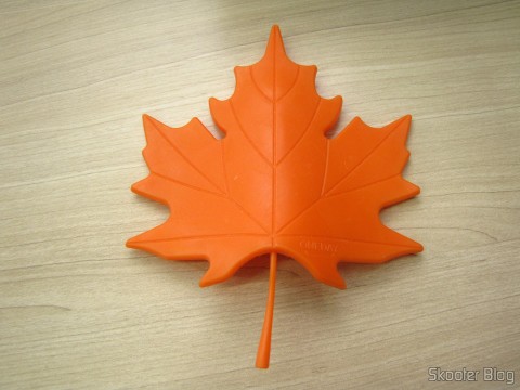 Para-Porta Estilo Folha de Maple Laranja (Maple Leaf Style Door Stopper Guard – Orange)