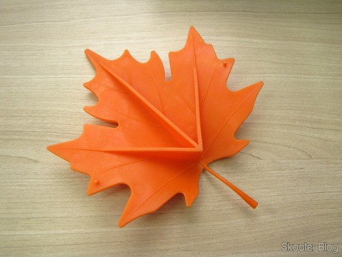 Parte de baixo do Para-Porta Estilo Folha de Maple Laranja (Maple Leaf Style Door Stopper Guard – Orange)