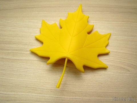 Para-Porta Estilo Folha de Maple Amarelo (Fashion Maple Leaf Style Door Stopper Guard – Random Color)
