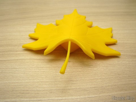 Para-Porta Estilo Folha de Maple Amarelo (Fashion Maple Leaf Style Door Stopper Guard – Random Color)