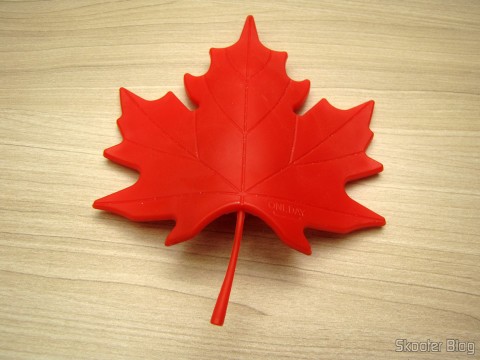 Para-Porta Estilo Folha de Maple Vermelho (Maple Leaf Style Door Stopper Guard – Red)