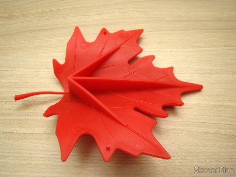 Para-Porta Estilo Folha de Maple Vermelho (Maple Leaf Style Door Stopper Guard – Red)