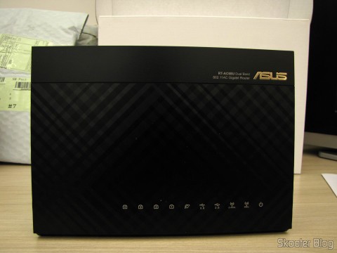 Roteador ASUS RT-AC68U Dual Band Gigabit Router 802.11ac Wireless-AC1900