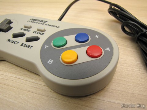 Mariio128: Gamepad de Super Nintendo (SNES) para PC Buffalo (Super Nintendo Famicom SNES Gamepad for PC (PC) (BUFFALO)) 15 Botões Y, X, B, e A no Gamepad de Super Nintendo (SNES) para PC Buffalo (Super Nintendo Famicom SNES Gamepad for PC (PC) (BUFFALO))