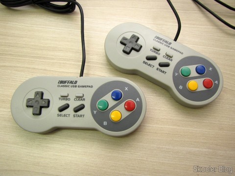 Mariio128: Gamepad de Super Nintendo (SNES) para PC Buffalo (Super Nintendo Famicom SNES Gamepad for PC (PC) (BUFFALO)) 6 Os dois Gamepads de Super Nintendo (SNES) para PC Buffalo (Super Nintendo Famicom SNES Gamepad for PC (PC) (BUFFALO))