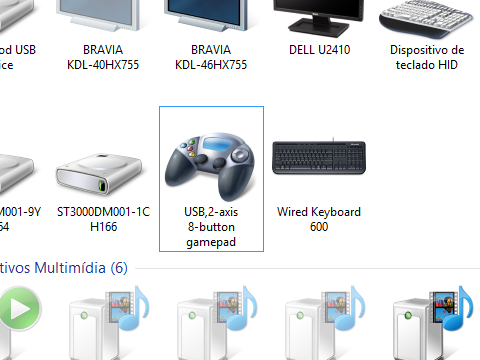 Mariio128: Gamepad de Super Nintendo (SNES) para PC Buffalo (Super Nintendo Famicom SNES Gamepad for PC (PC) (BUFFALO)) 21 Gamepad de Super Nintendo (SNES) para PC Buffalo (Super Nintendo Famicom SNES Gamepad for PC (PC) (BUFFALO)) detectado e com drivers instalados automaticamente no Windows 8.1