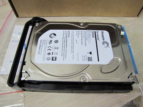 HDs Seagate Barracuda 3TB para o Synology America DiskStation 2-Bay Diskless Network Attached Storage (DS214play)