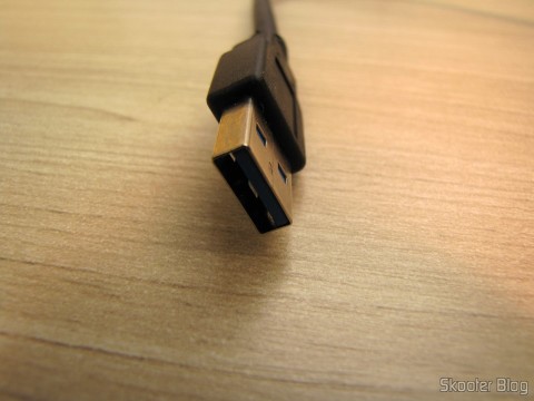 DealExtreme (DX): Hub USB 3.0 com 4 portas ORICO W8PH4-U3 (ORICO W8PH4-U3 4-HUB USB 3.0 Hub - Black) 13 Conector USB 3.0 do Hub USB 3.0 com 4 portas ORICO W8PH4-U3 (ORICO W8PH4-U3 4-HUB USB 3.0 Hub - Black)
