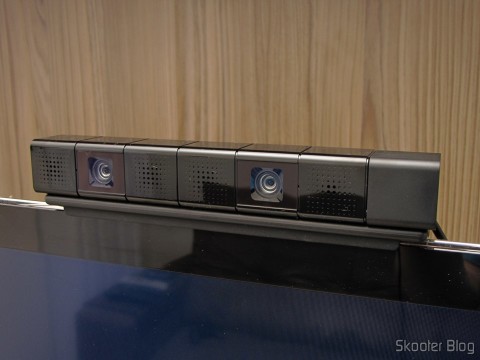 Câmera do Playstation 4 (Playstation 4 Camera), em funcionamento