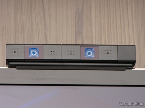 Câmera do Playstation 4 (Playstation 4 Camera), em funcionamento