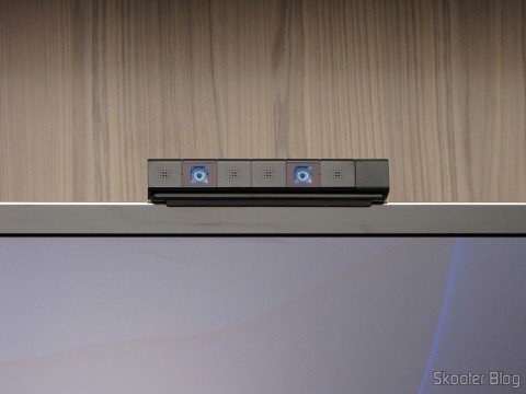 Câmera do Playstation 4 (Playstation 4 Camera), em funcionamento