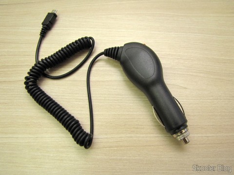 Carregador Automotivo c/ Tomada Micro USB (Car Charger for Samsung I9100 Galaxy S2 (DC12-24V))