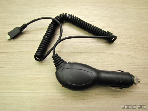 Carregador Automotivo c/ Tomada Micro USB (Car Charger for Samsung I9100 Galaxy S2 (DC12-24V))