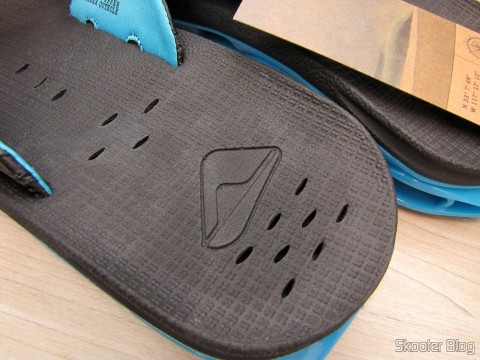 Detalhe da palmilha do Par de Chinelos Reef X-S Masculino (Reef Men's X-S Flip Flop)