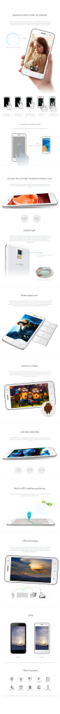 Características do Doogee Voyager2 DG310