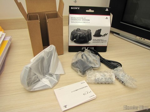 Official Dualshock 3 Charging Station (PS3) (SONY) e seus acessórios