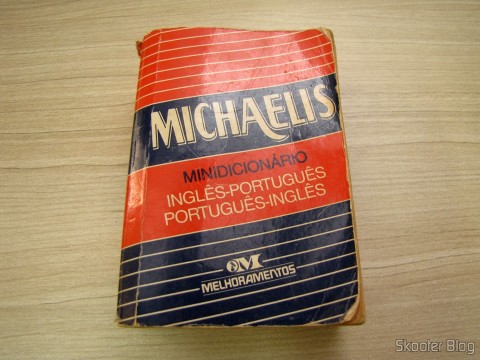 Meu Minidicionário Michaelis Inglês-Português e Português-Inglês dos anos 80