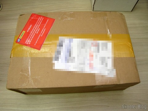 Pacote da MiniInTheBox com as 6 lâmpadas LED