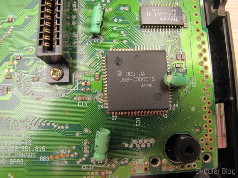 Mega Drive III da Tec Toy, com PCB VA0