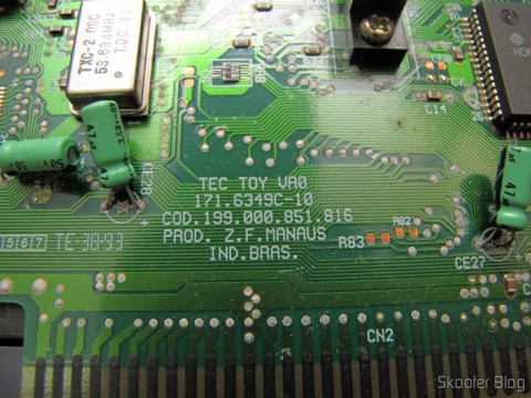 Mega Drive III da Tec Toy, com PCB VA0