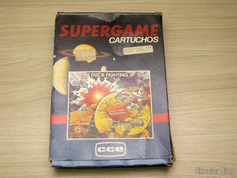 Caixa do Cartucho Duck Fighting de Atari 2600