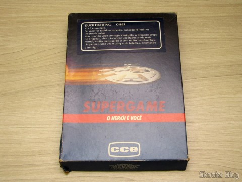 Caixa do Cartucho Duck Fighting de Atari 2600