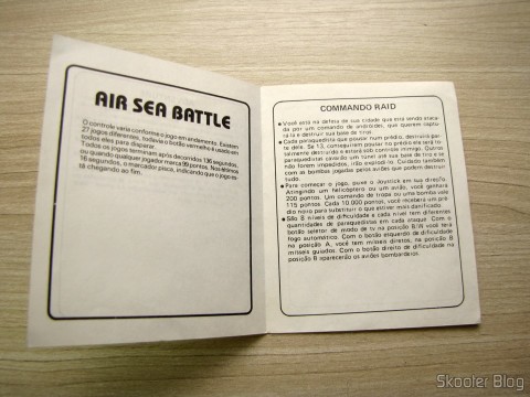 Manual de Air Sea Battle e Command Raid