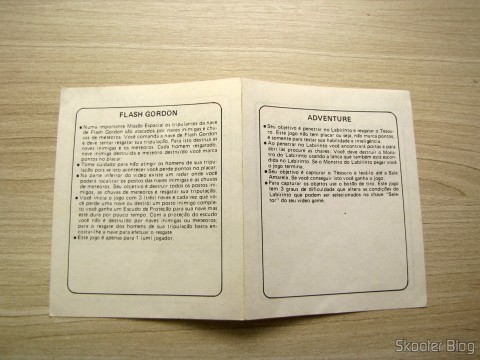 Manual de Flash Gordon e Adventure