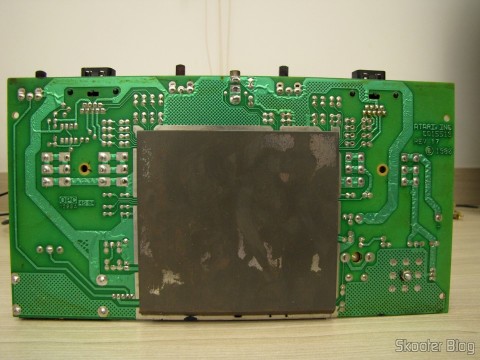 A placa do Atari 2600, assim que o abri