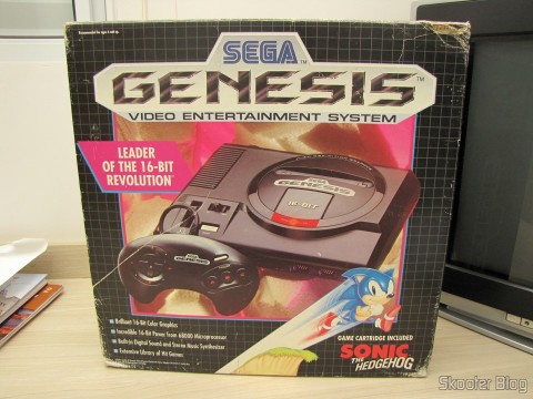 Caixa do Sega Genesis