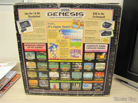 Caixa do Sega Genesis