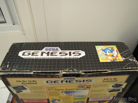 Caixa do Sega Genesis