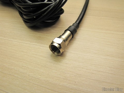 Plug do Cabo de RF e comutador automático do Sega Genesis