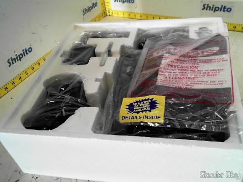 Foto do Sega Genesis enviada pela Shipito