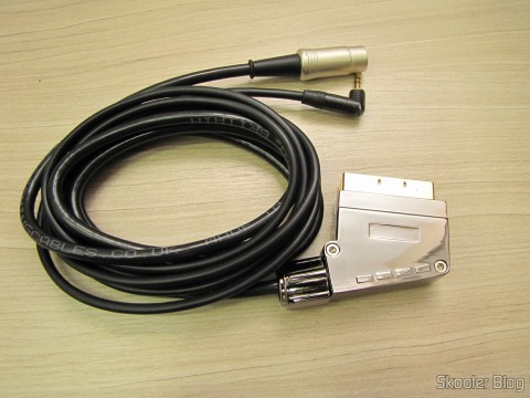 Cabo SCART RGB para Mega Drive 1 / Sega Genesis 1 / Mega Drive 2 Tec Toy com Áudio Stereo (Pack-a-Punched!) 10 Cabo SCART RGB para Mega Drive 1 / Sega Genesis 1 / Mega Drive 2 Tec Toy com Áudio Stereo (Pack-a-Punched!)