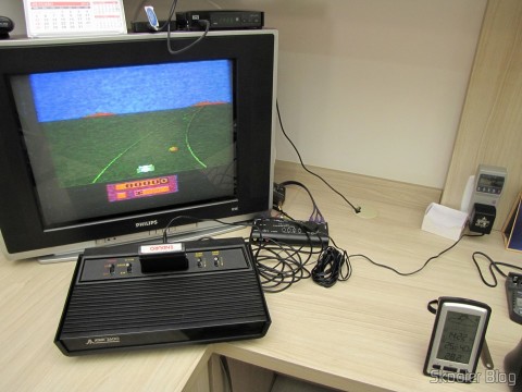 Teste das fontes de alimentação do Atari 2600 com o Kill A Watt