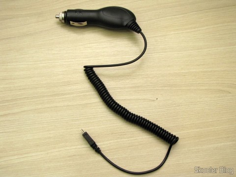 Carregador de Celular Veícular c/ saída Micro USB (Car Charger for Samsung I9100 Galaxy S2 (DC12-24V))