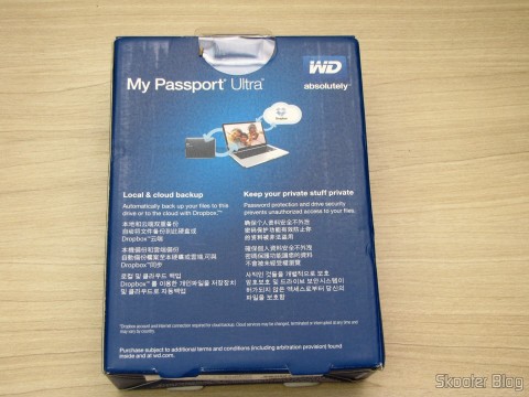 DealExtreme (DX): Disco Rígido (HD) Externo Western Digital (WD) My Passport Ultra 1TB Portátil Externo USB 3.0 7 Disco Rígido (HD) Externo Western Digital (WD) My Passport Ultra 1TB Portátil Externo USB 3.0, em sua embalagem