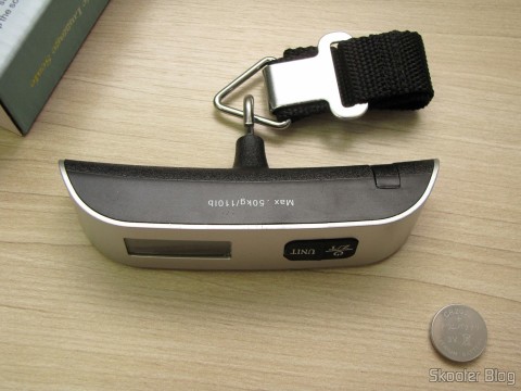 Balança Digital de Bagagem com LCD 1.4″ 50Kg/50g (1.4″ LCD Digital Luggage Scale – 50kg/50g (1 x CR2032))