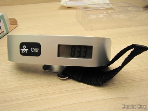 Balança Digital de Bagagem com LCD 1.4″ 50Kg/50g (1.4″ LCD Digital Luggage Scale – 50kg/50g (1 x CR2032))