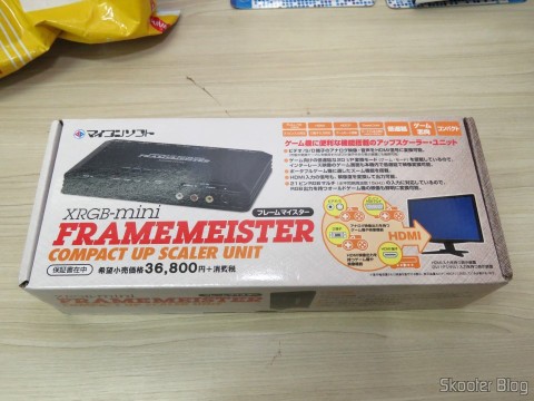 Framemeister XRGB Mini, em sua embalagem