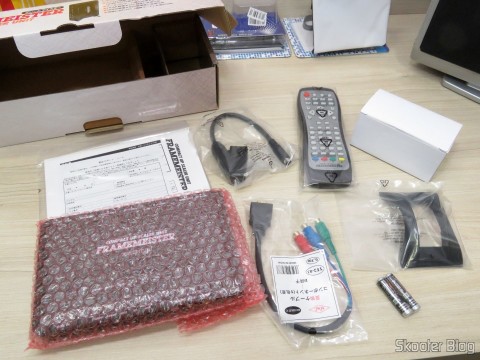 Abrindo a embalagem com o Framemeister XRGB Mini