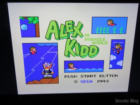 Alex Kidd in Miracle World no Framemeister XRGB Mini