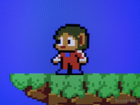 Alex Kidd in Miracle World no Framemeister XRGB Mini
