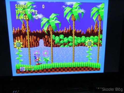 Sonic The Hedgehog no Framemeister XRGB Mini